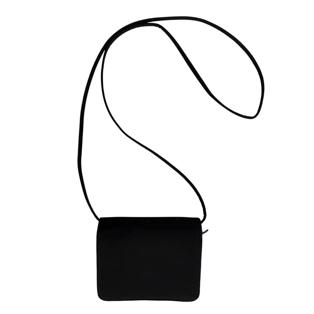 Baggallini Black Triple Zip Small Convertible Crossbody Fanny Pack Belt Clip Bag